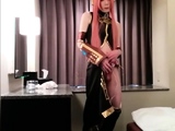 Amateur Asian CD cosplay jo