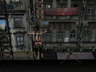 Hot 3D cartoon brunette gets fucked on a rooftop