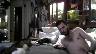 Porn + Yanking My Otter Penis For An Intense Orgasm At Friend’s Home Alone