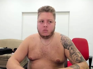 Fat Crossdresser Solo Masturbation