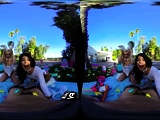 Easter bunny slut in a hot cosplay teases you with her hot