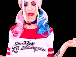 ASMR Amy Nude – Harley Quinn Cosplay Patreon