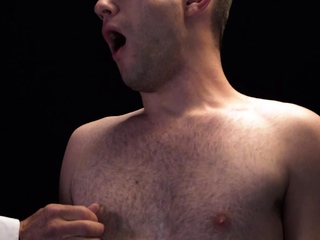 DILF Master dildo-fucks inverted furry sexy boy