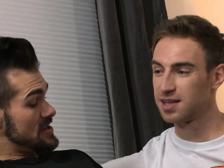 Furry Aarin wants a pounding from Big Dick Kayden